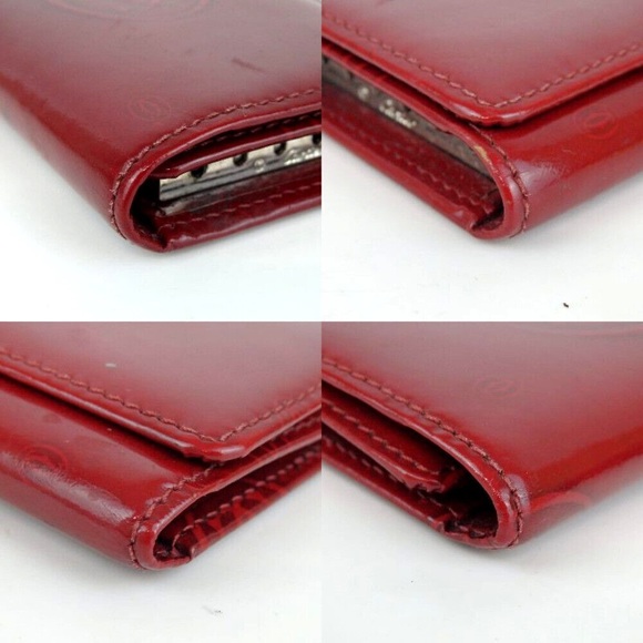 Authentic Cartier happy birthday 6 series key holder leather[Used] - Picture 3 of 12